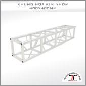 KHUNG TRUSS HỢP KIM NHÔM 400x400 KẾT CẤU ÂM DƯƠNG BẮT ỐC