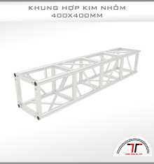 KHUNG TRUSS HỢP KIM NHÔM 400x400 KẾT CẤU ÂM DƯƠNG BẮT ỐC